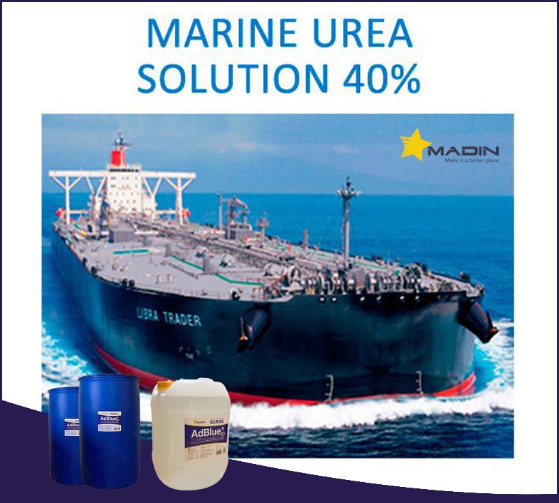 Dung dịch xử lý khí thải Adblue và AUS40 cho ngành hàng hải