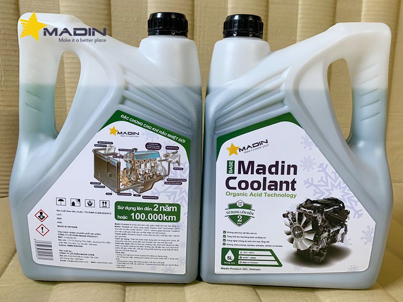 Nước làm mát động cơ Madin Coolant Basic