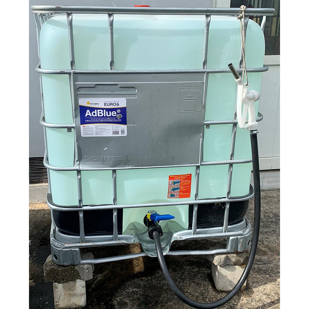 Dung dịch xử lý khí thải động cơ diesel Adblue Tank IBC 1000 lít